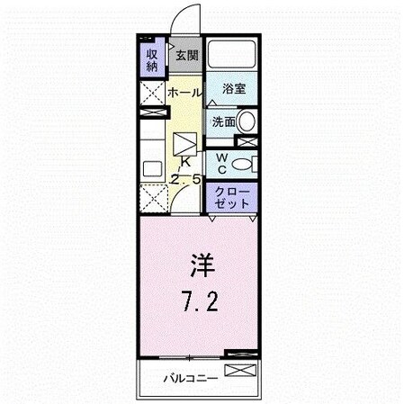 新狭山駅 徒歩11分 1階の物件間取画像